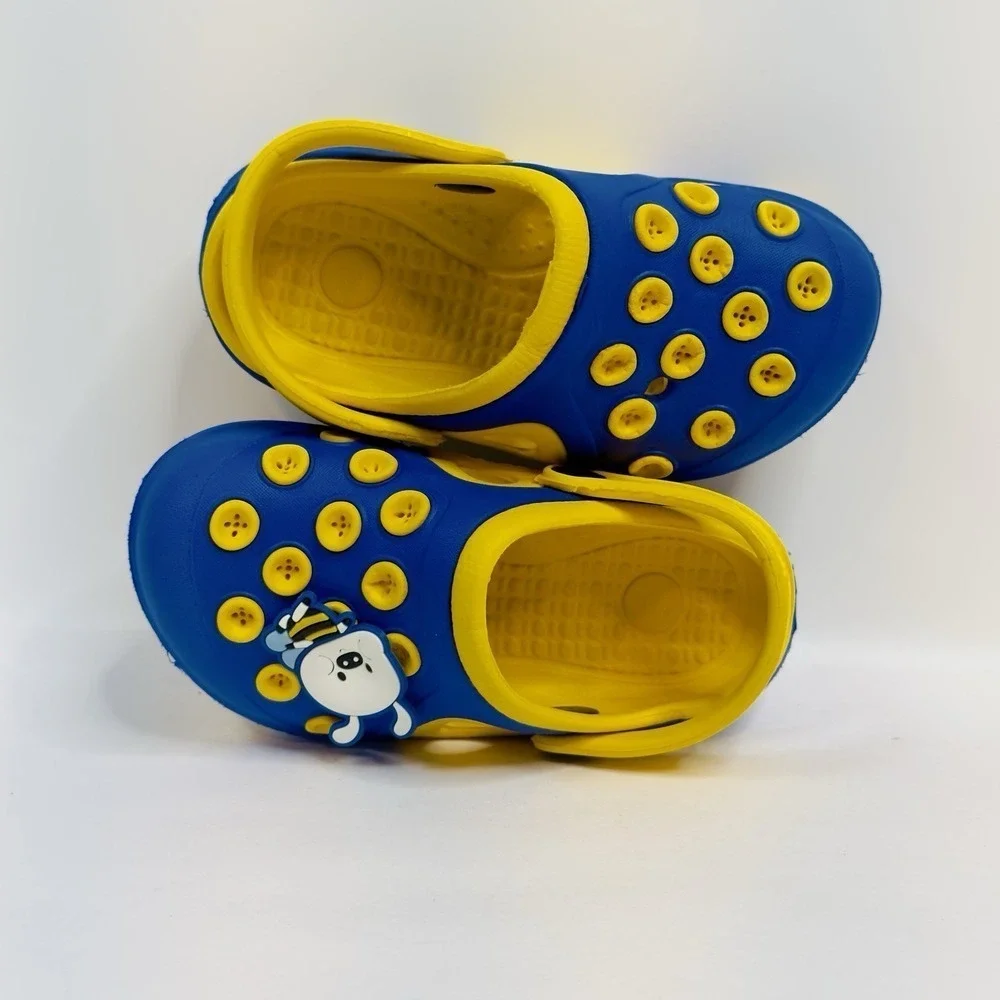 Toddler Garden Clogs Slip-On Casual‎ Two-tone Slipper Sandals